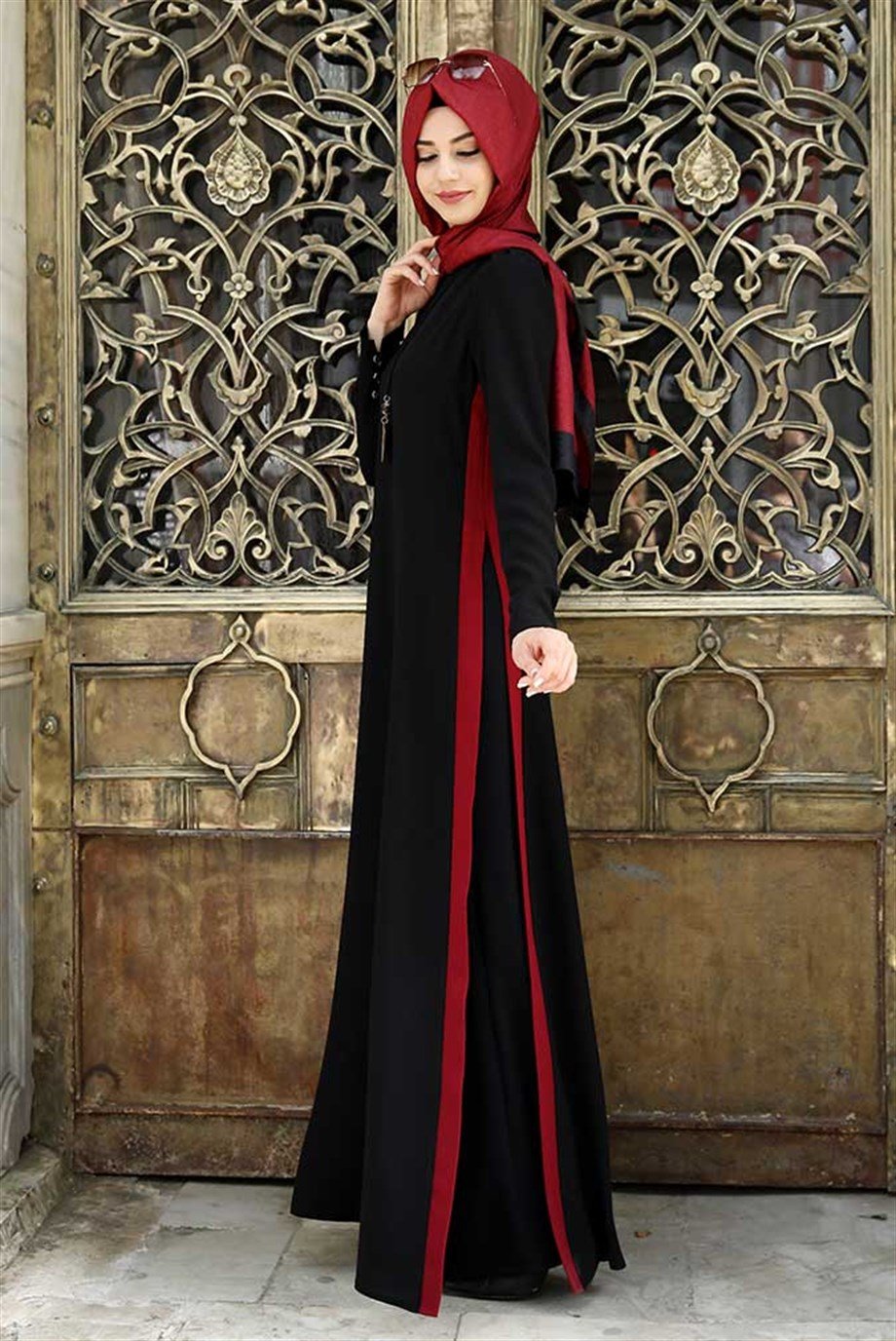 Pınar Şems Elegance Tunik Bordo