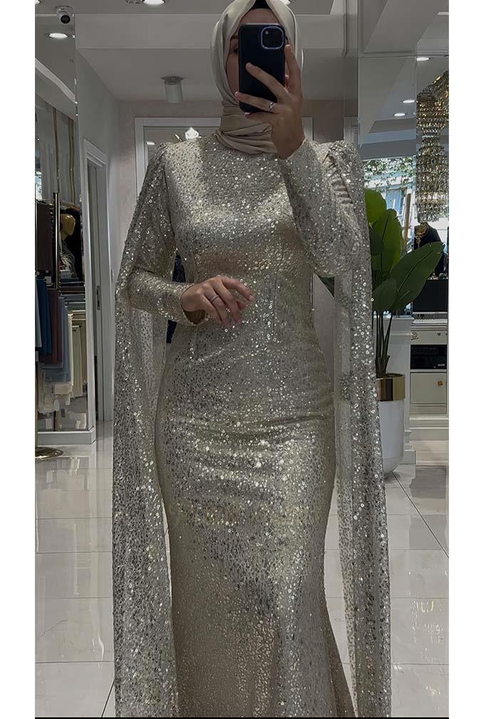 Pınar Şems Sürpriz Abiye Gold