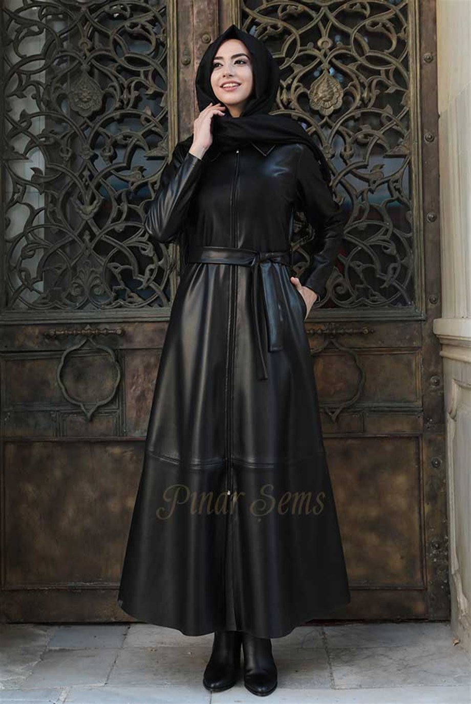 Pınar Şems Trend Deri Kap Siyah