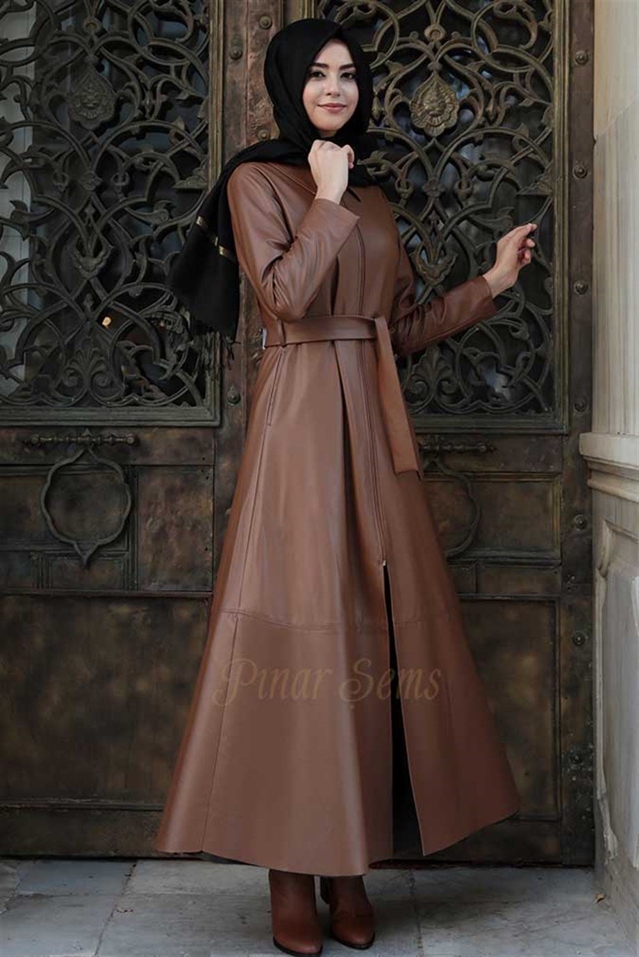 Pınar Şems Trend Deri Kap Taba