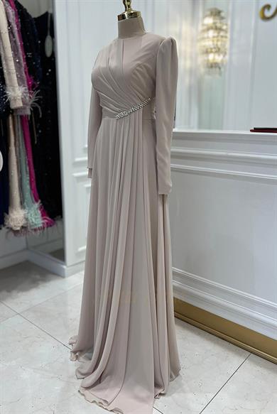 FİDAN ELBİSE 9170 Taş