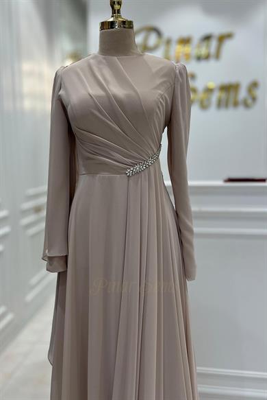 FİDAN ELBİSE 9170 Taş