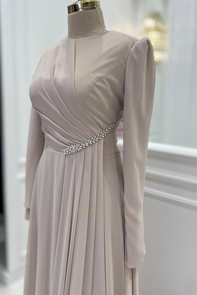 FİDAN ELBİSE 9170 Taş