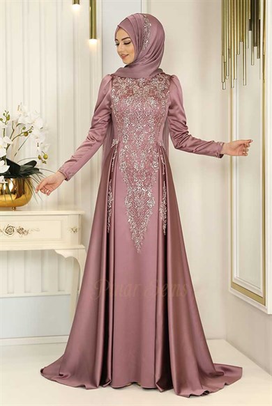 Pınar Şems Ahunur Abiye Lila