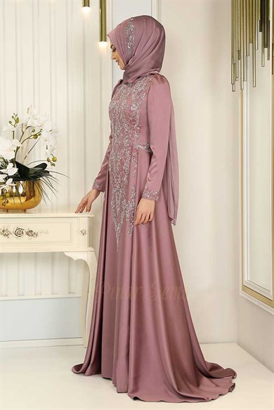 Pınar Şems Ahunur Abiye Lila