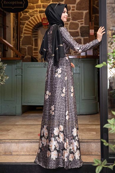 Pınar Şems Aksa Elbise Krem