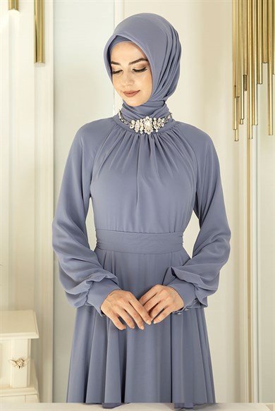 Pınar Şems Asil Abiye İndigo