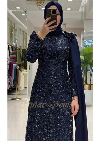 Pınar Şems Berrin Abiye Lacivert