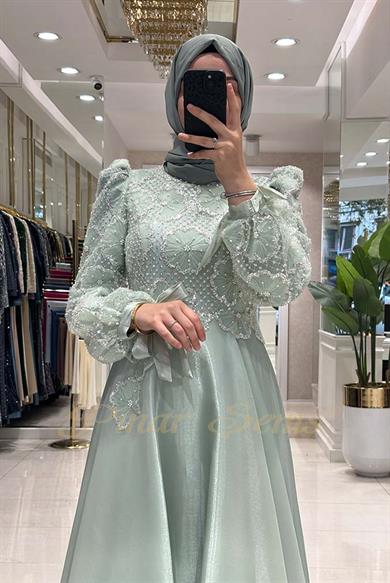 Pınar Şems Beylem Abiye Mint