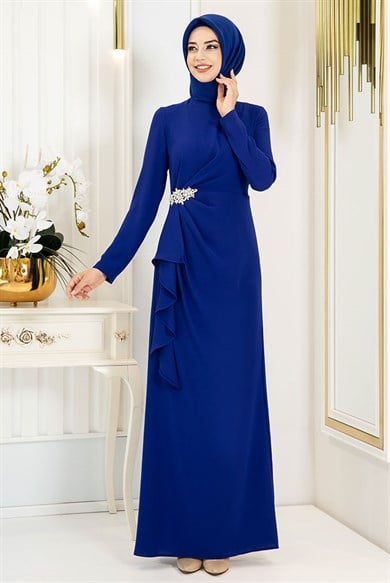 Pınar Şems Boncuka Elbise Saks