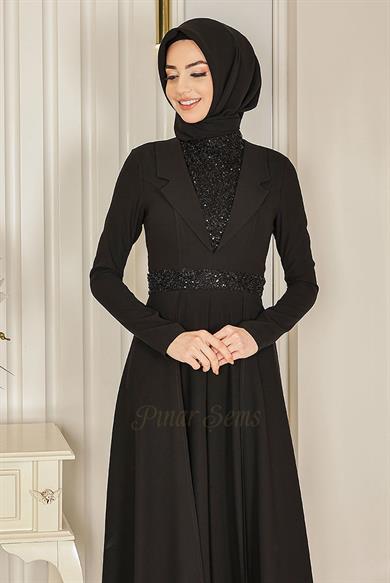 Pınar Şems Ceren Tulum Siyah