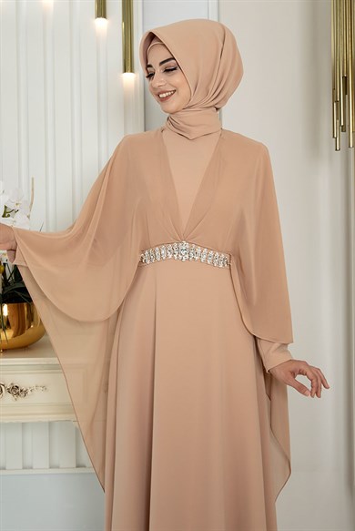 Pınar Şems Ceyda Elbise Camel