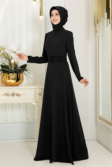 Pınar Şems Ceyda Elbise Siyah