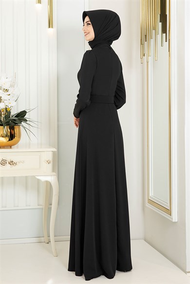 Pınar Şems Ceyda Elbise Siyah