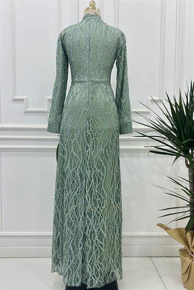 Pınar Şems Çisil Abiye Mint