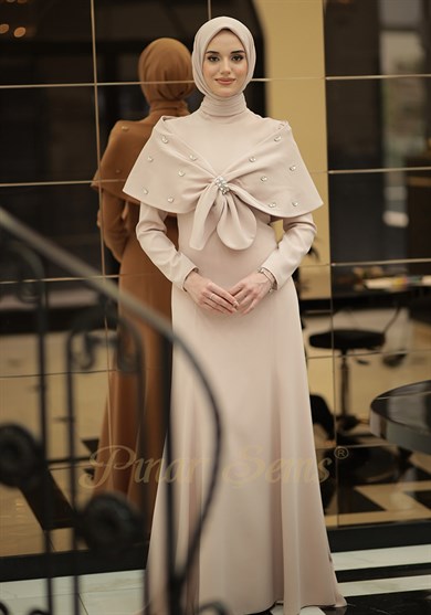 Pınar Şems Gülsu Abiye Pudra