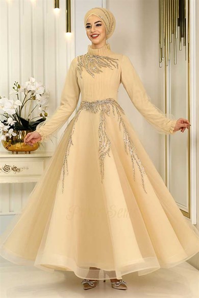 Pınar Şems Hira Abiye Gold