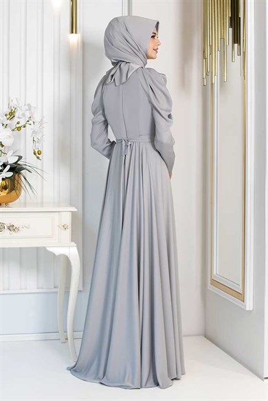 Pınar Şems Huri Abiye Gri