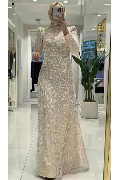 Pınar Şems Jülide Abiye Gold