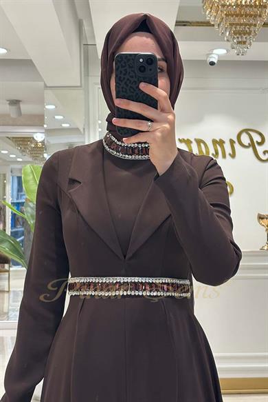 Pınar Şems Melinda Tulum Kahverengi
