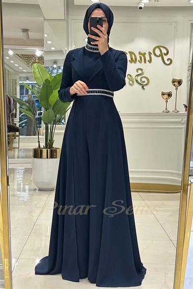 Pınar Şems Melinda Tulum Lacivert