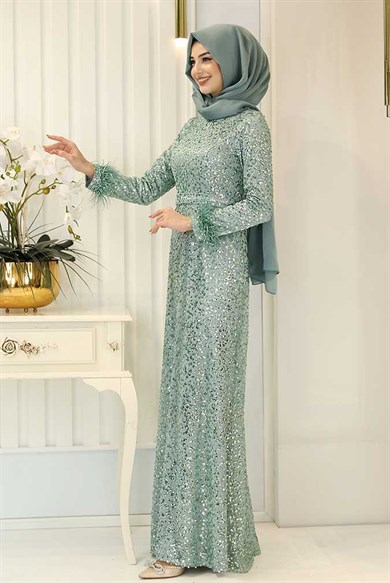 Pınar Şems Neva Abiye Mint