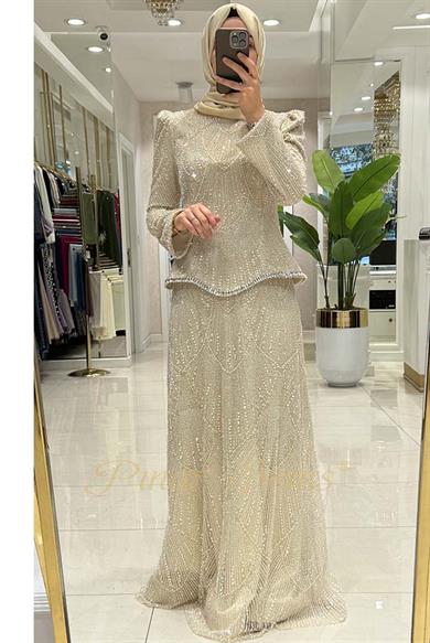 Pınar Şems Nova Abiye Krem