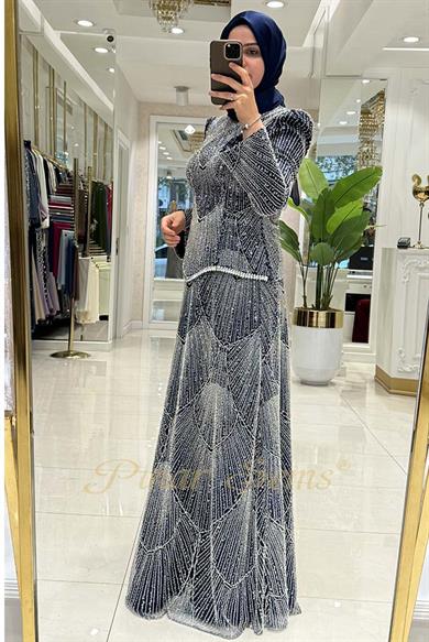 Pınar Şems Nova Abiye Lacivert