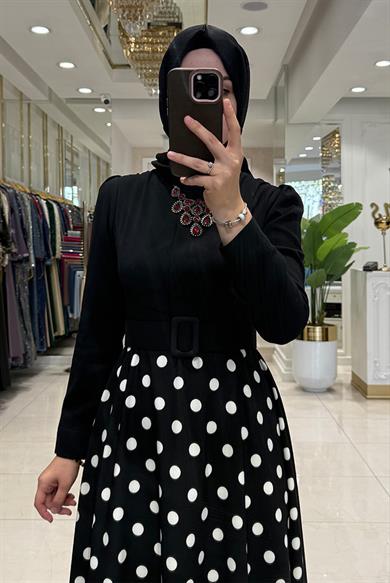 Pınar Şems Refia Elbise Siyah