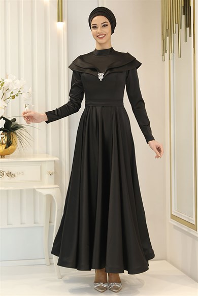 Pınar Şems Rüya Abiye Siyah