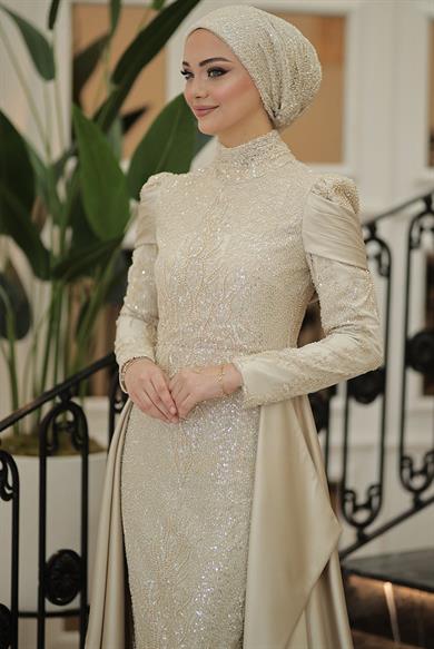 Pınar Şems Seray Abiye Gold