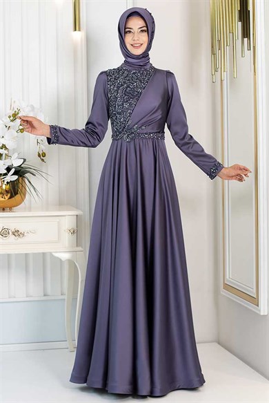 Pınar Şems Serra Abiye İndigo