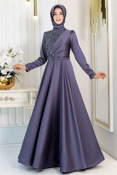 Pınar Şems Serra Abiye İndigo