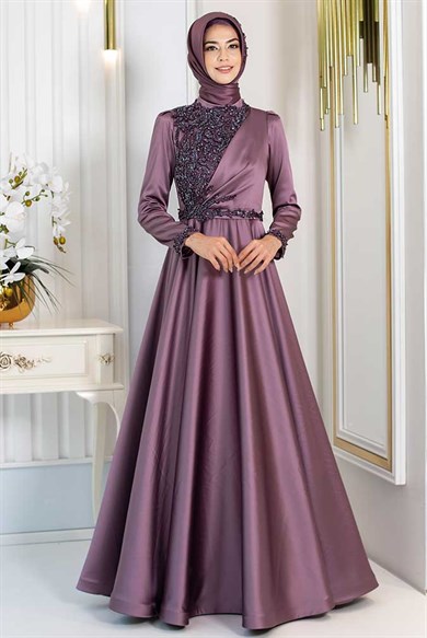 Pınar Şems Serra Abiye Lila