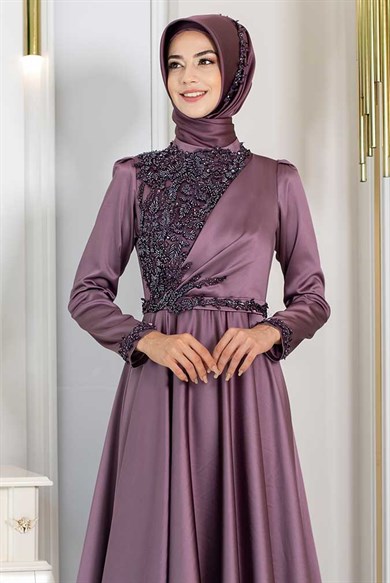 Pınar Şems Serra Abiye Lila