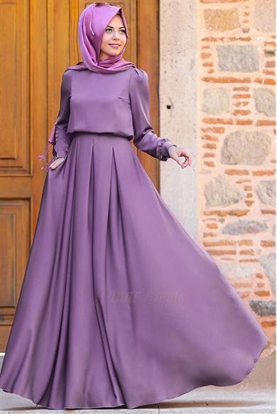 Pınar Şems Serra Elbise Lila