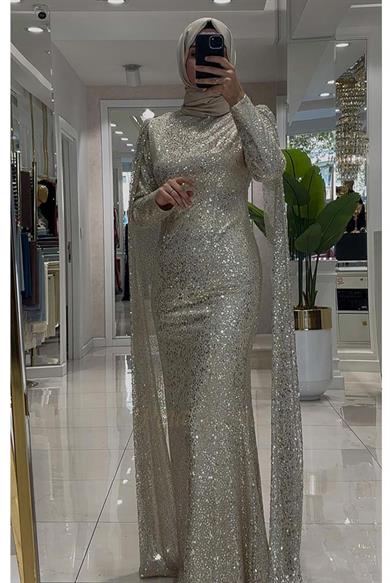 Pınar Şems Sürpriz Abiye Gold