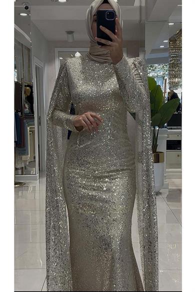 Pınar Şems Sürpriz Abiye Gold