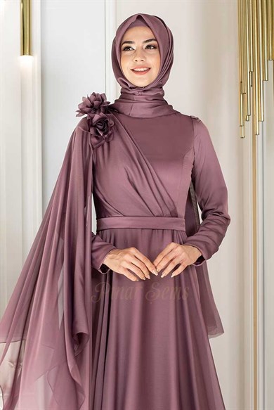 Pınar Şems Yaren Abiye Lila