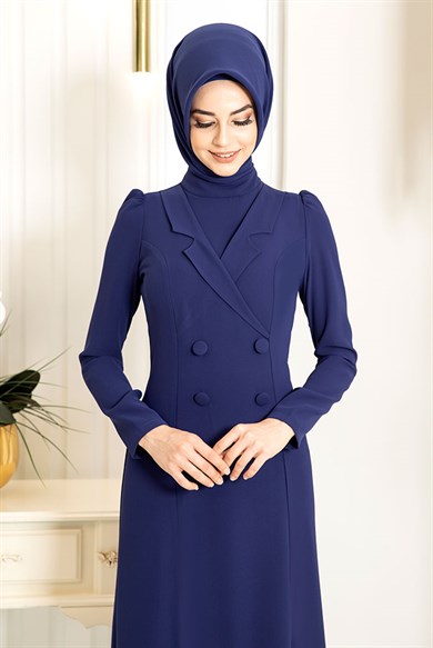 Pınar Şems Yıldız Elbise Saks