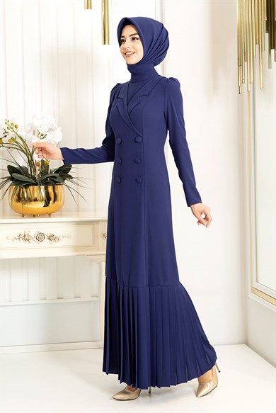 Pınar Şems Yıldız Elbise Saks