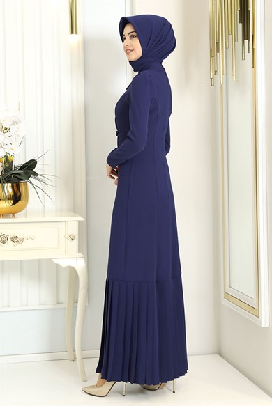 Pınar Şems Yıldız Elbise Saks