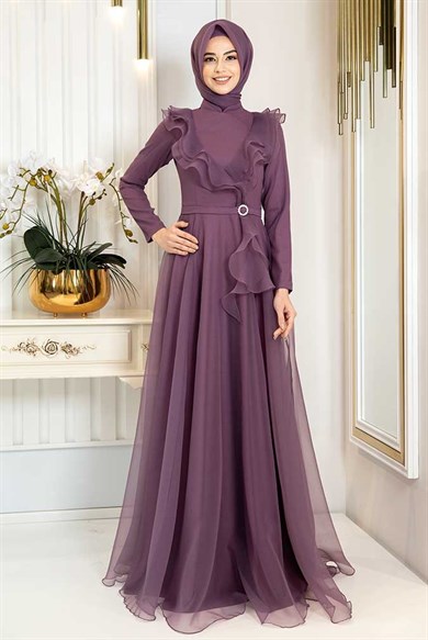 Pınar Şems Zara Abiye Lila