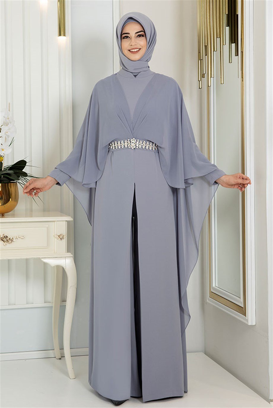 Pınar Şems Ceyda Tulum Gri