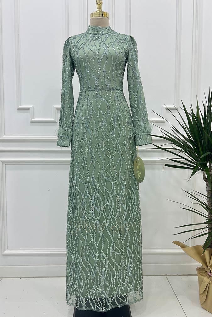 Pınar Şems Çisil Abiye Mint