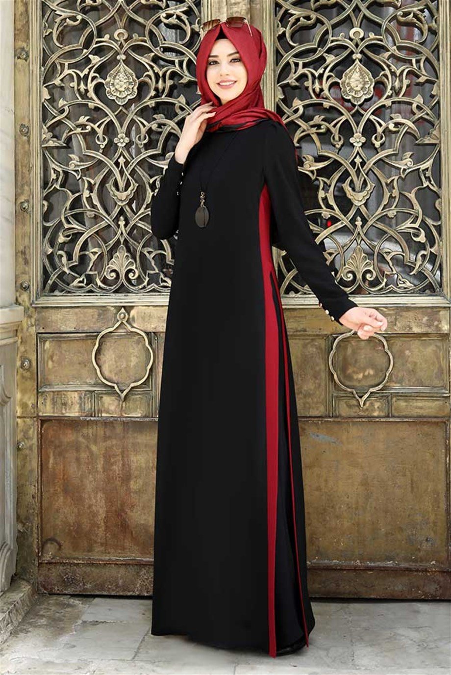 Pınar Şems Elegance Tunik Bordo