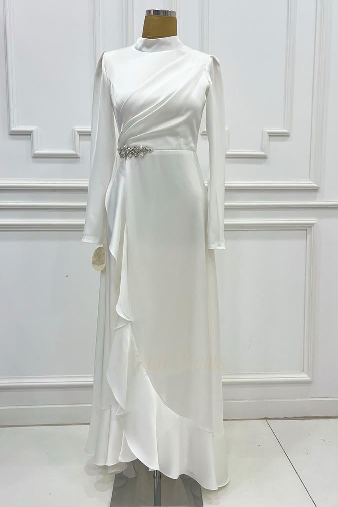 Pınar Şems Lina Abiye Ekru