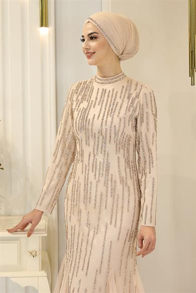 Pınar Şems Nil Abiye Gold