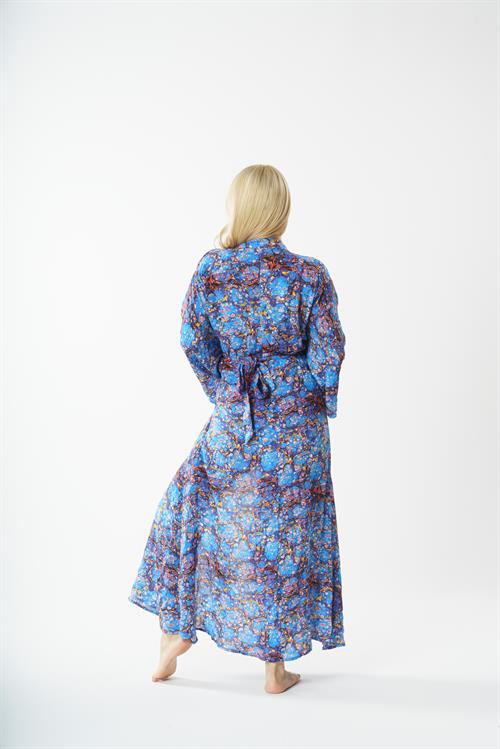 P5809 PENCERE DETAYLI KİMONO PAREO