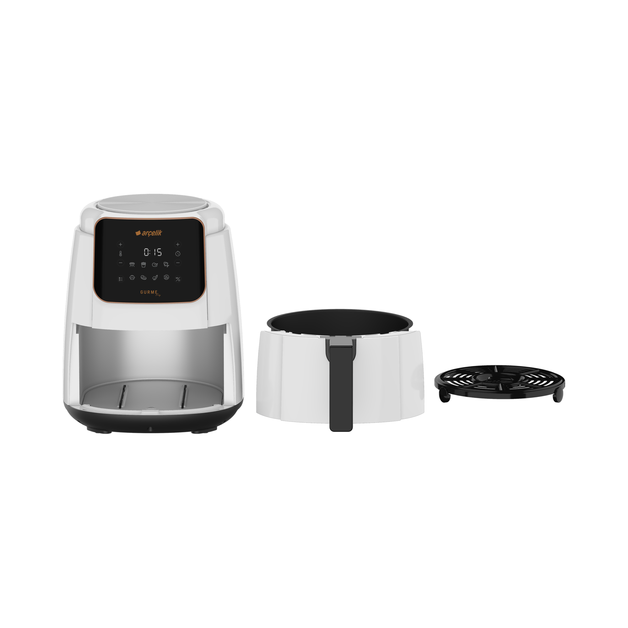 Arçeli̇k FRA 6334 B GurmeFry Az Yağlı Fritöz